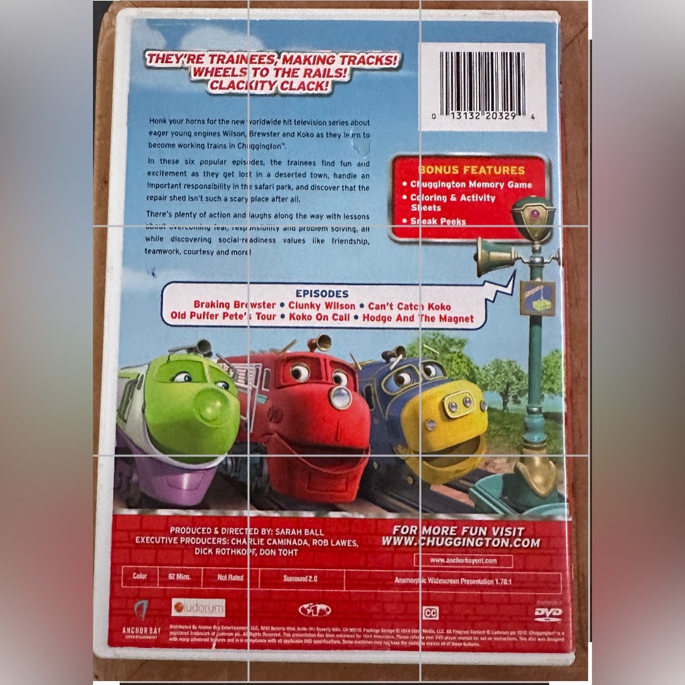 Chuggington Let's Ride The Rails DVD - Picture 2 of 3